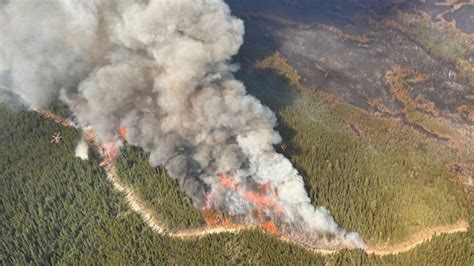 BC Wildfire Service warns of ‘extreme’ fire behaviour due to heat wave and dry winds